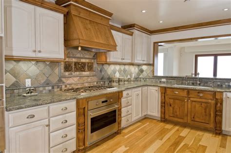 Should i spray or brush and roll my cabinets? The Best Color Granite Countertop for Honey Oak Cabinets ...