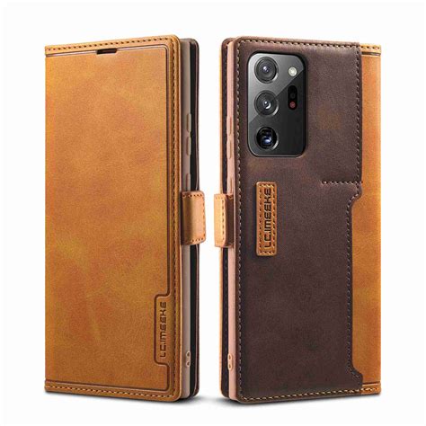 Dteck Case For Samsung Galaxy Note 20 Leather Wallet Case With