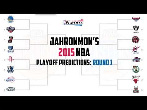 Home to nba previews, predictions, expert tips and more. 2015 NBA Playoff Predictions - Round 1 - YouTube