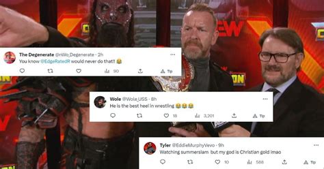 And Her Villain Arc Has Begun Twitter Explodes As Christian Cage