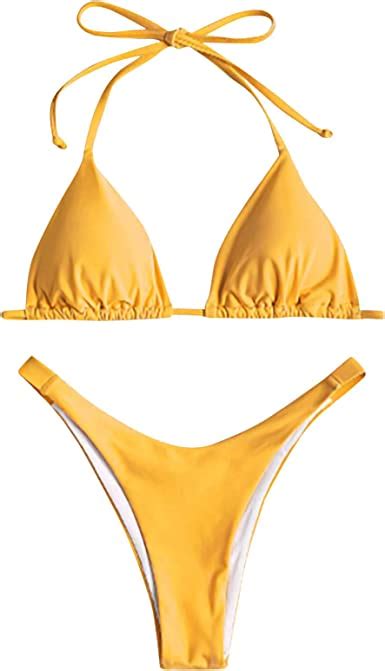 CCCYUE Damen Bikini Set Mode Bikini Badeanzug Zweiteilige Strandbikini