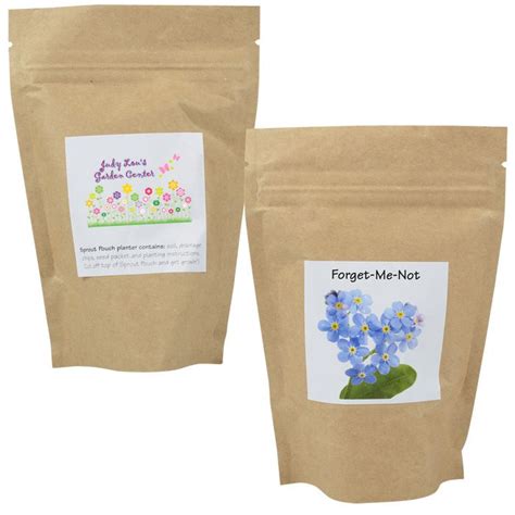 Sprout Pouch 2 Oz Forget Me Not Grow Kit Amazing Gardens Lawn