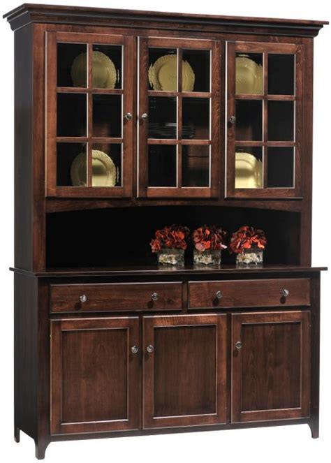 The breakdown on what makes a buffet, sideboard or hutch plus new ways these solid wood storage options are being used. Top 10 Dining Room Hutches- Countryside Amish Furniture