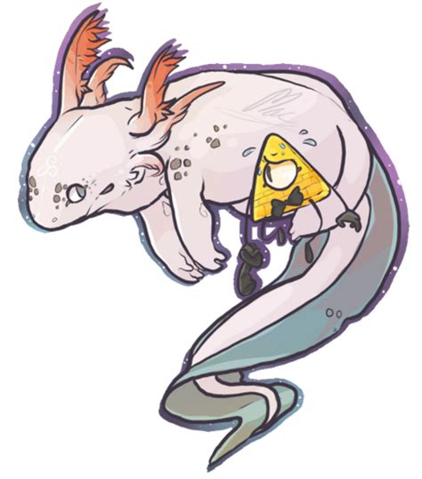 Bill Cipher And The Axolotl By Mm3lody On Deviantart