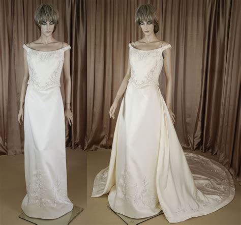 90s Vintage Wedding Dress Wedding Dress From The 1990s Romantic