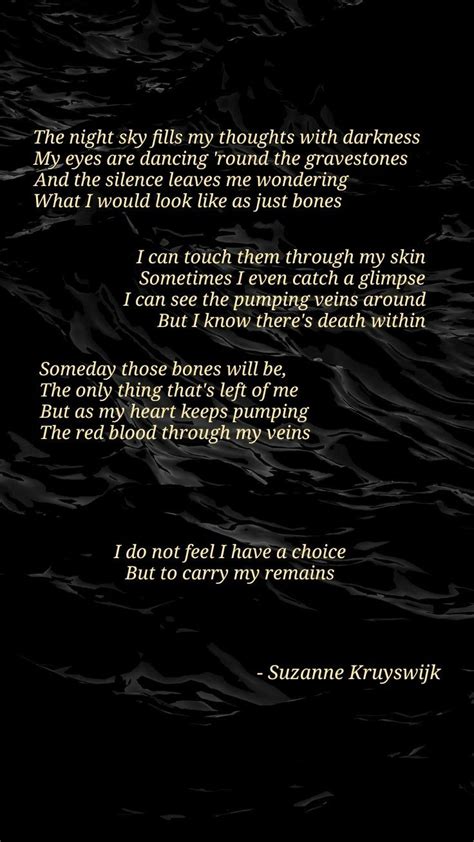 Original Modern Gothic Poem Bones In 2021 Gothic Poems Writing