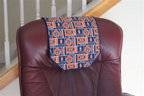 Recliner Chair Headrest Cover Auburn University By Chairflair