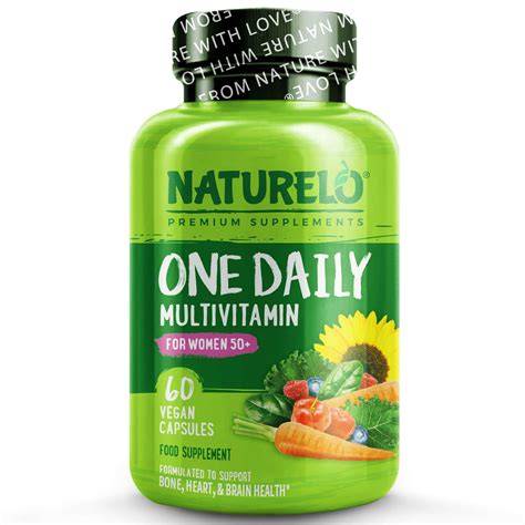 Naturelo One Daily Multivitamin For Women 50 Iron Free With
