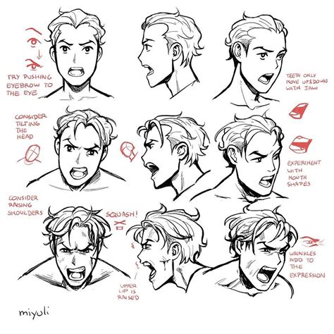 Pin By Mme On Body Structure Facial Expressions Drawing Drawing
