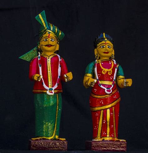 Bommala Koluvu Bride Bride Groom Dolls Handmade Diy Crafts For Ts Diy Golu Dolls