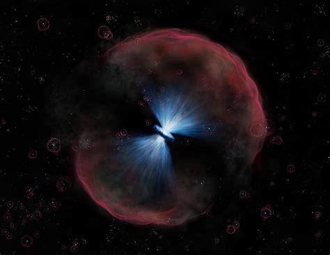 Quasar Ulas J11200641 Artwork Photograph By Science Photo Library