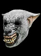 Lykaner Maske des Grauens aus Latex - maskworld.com