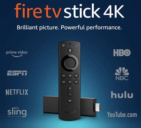 Amazon Fire Tv Stick 4k 8gb With Alexa Remote Black Ebay