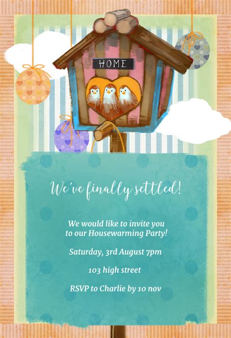 Read user reviews to learn about the pros and cons of this card and see if it's right for you. Finally Settled - Housewarming Invitation Template (Free) | Greetings Island