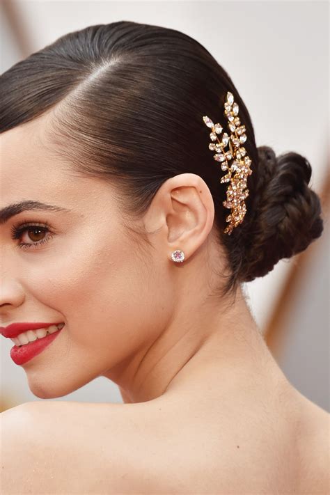 The Dreamiest Beauty Looks At This Year S Oscars Red Carpet Hair Red Carpet Hair Updo