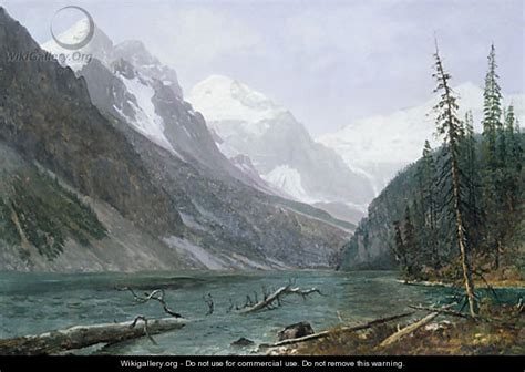 Canadian Rockies Lake Louise 1889 Albert Bierstadt Wikigallery