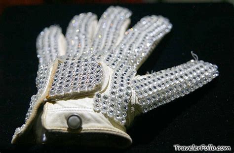 Michael Jackson White Rhinestone Glove