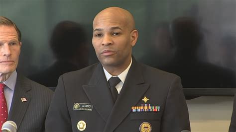 News Conference Us Surgeon General Tours Ct State Lab Youtube