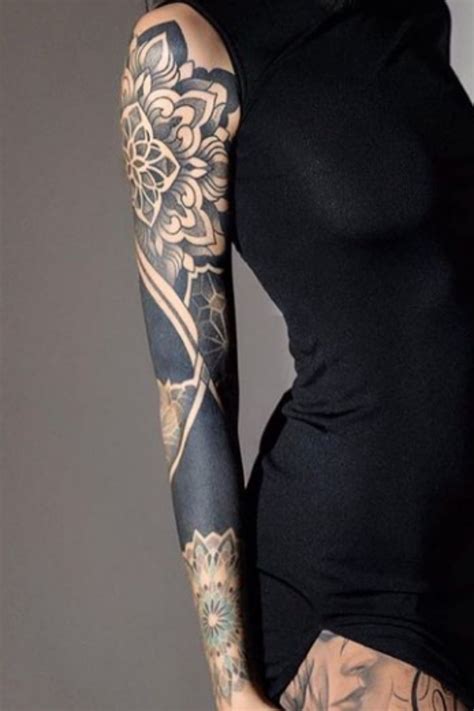 40 Unique Sleeve Tattoo For Cool Girls Page 4 Of 5 Cozy Living