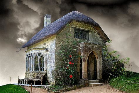 The Gothic Cottage Digital Art By Christine Lake Fine Art America