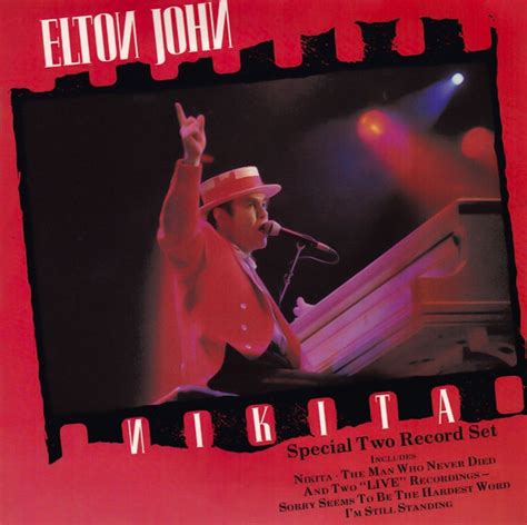 Elton John Nikita 1985 Vinyl Discogs