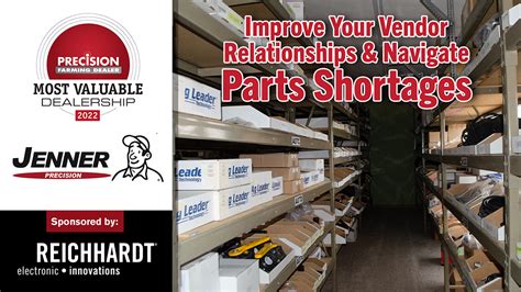 Improve Your Vendor Relationships And Navigate Parts Shortages