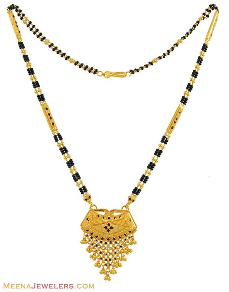 Fancy Long Mangalsutra Designs In Gold Gold Long Mangalsutra Designs
