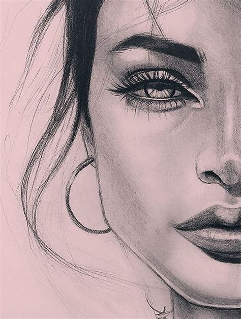 10 pencil art drawings artistic woman drawing principles