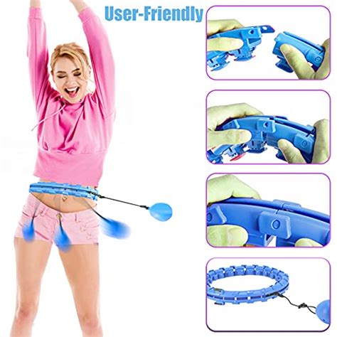Weighted Smart Hula Hoop For Adults And Kids Exercising Abdomen