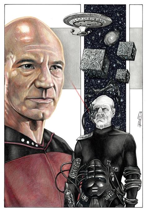Star Trek Picardlocutus Comission By The Excellent Jack Redd In