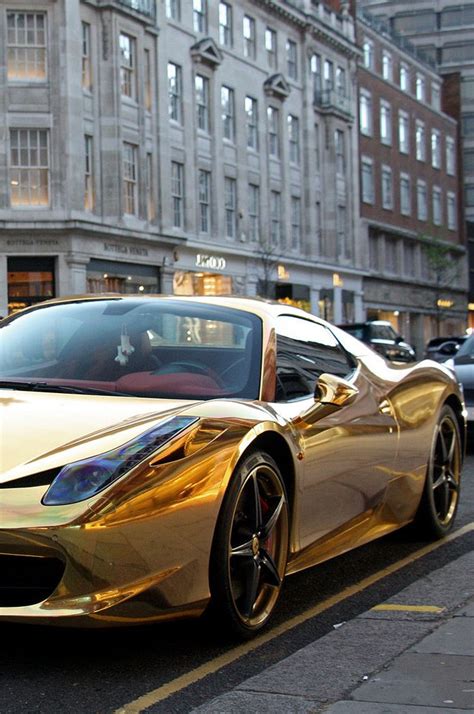 Exclusive Pleasure 458 Gold Amazingcars Ride