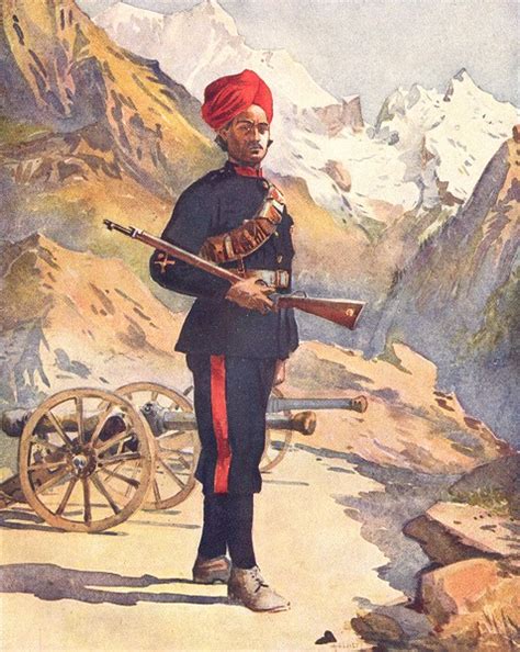 India Mahratta Wars 25th Cavalryfrontier Forcebangashpathan 1911