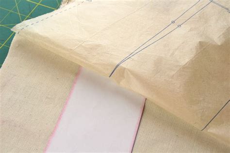 When you're finished stitching, soak the embroidery in lukewarm water. Using Tracing Paper on a Sewing Pattern | Whipstitch