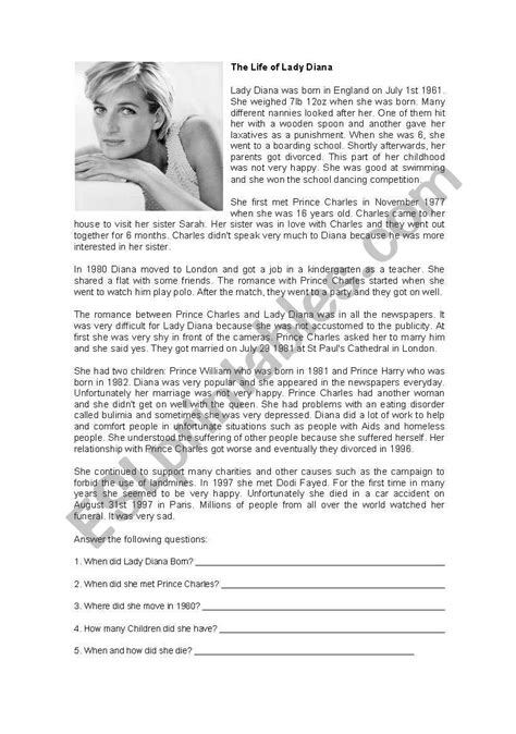 Famous People Biographies Esl Worksheet By Lulolosa