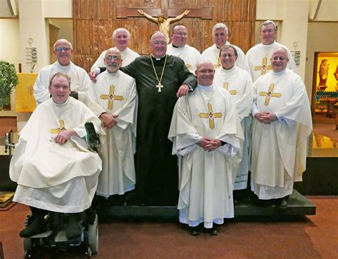 Twelve Priests Celebrate Silver Anniversaries Catholic New York