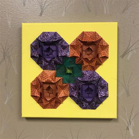 Origami Quilt Paper Folding Paper Art Origami Quilt
