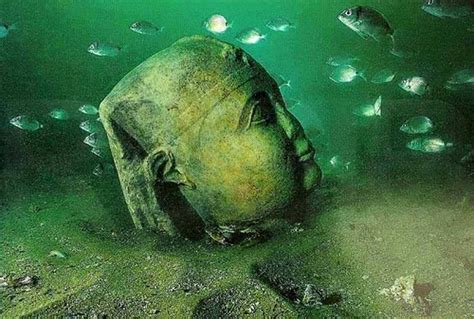 Found Under Water After So Many Years Alexandria Egypt Underwater