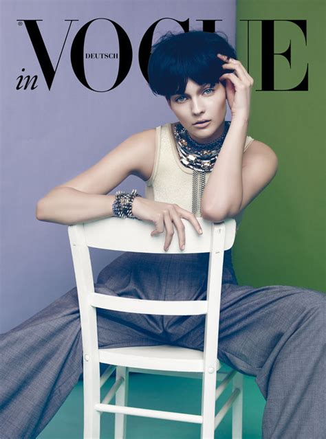 Karolin Wolter By Lado Alexi For Vogue Germany June 2012 Fashion Gone