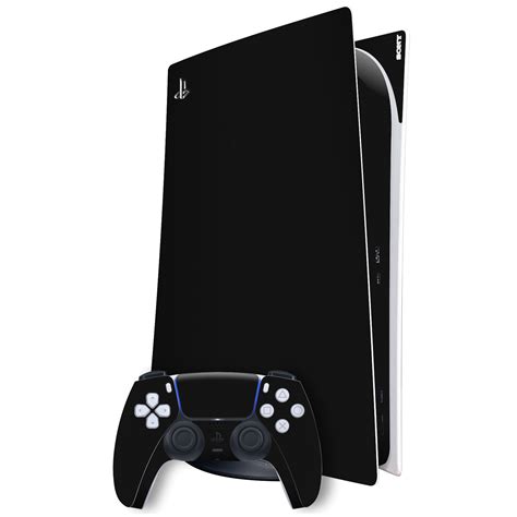 Playstation 5 Ps5 Digital Edition Luxuria Raven Black Textured Skin