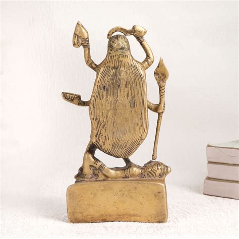 Buy Maa Kaali Brass Statue Online IndianShelf