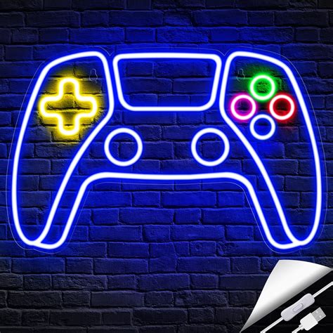 Buy Kavaas Gamer Neon Sign Neon Controller Sign For Gaming Room Decor