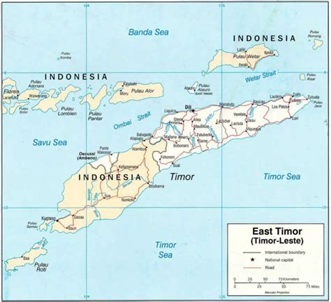 Large Size Physical Map Of Timor Leste Worldometer Vrogue Co