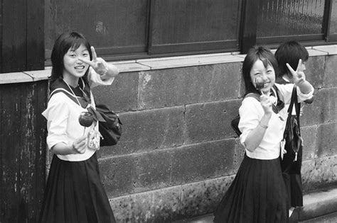 Japanese Schoolgirl White Telegraph