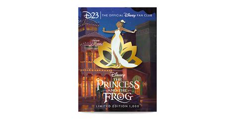 Disney D23 Tiana Princess And The Frog Peter Pan Exclusive Pins Limited
