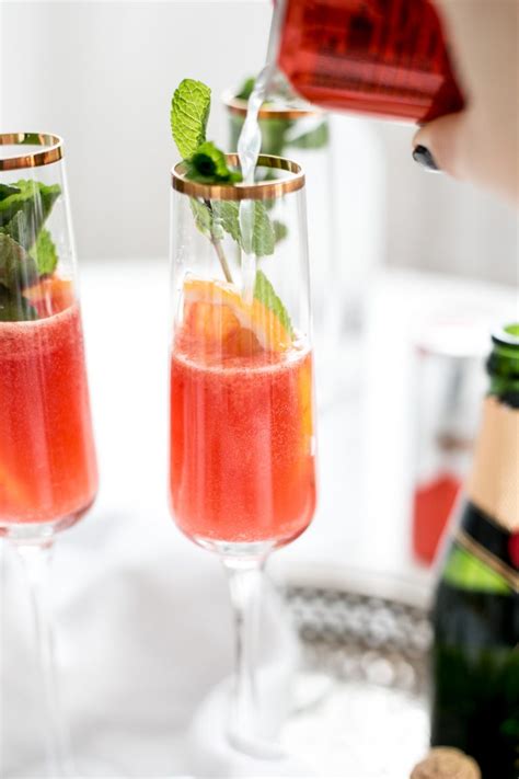 Bubbly Friday Blood Orange Champagne Mules The Daily Dose