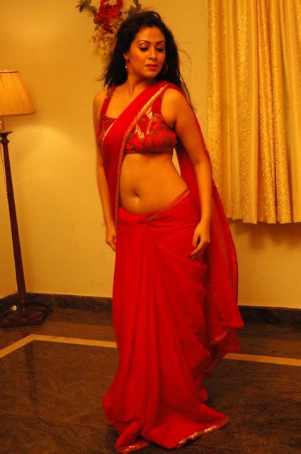 Actress Sada In Red Saree From A Telugu Movie Stylish Designer Sareeslehengas
