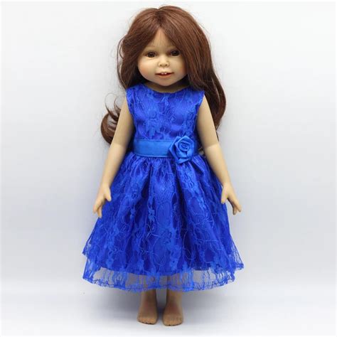 Buy Doll Clothes Fits 18 American Girl Handmade Blue