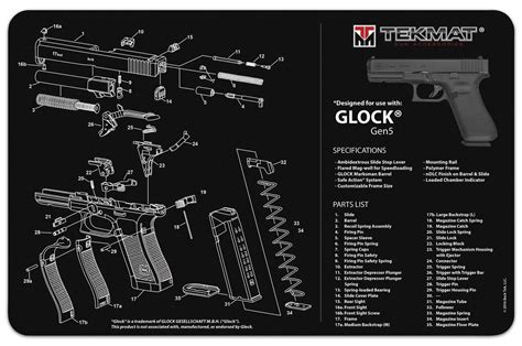 Glock Parts Exploded View