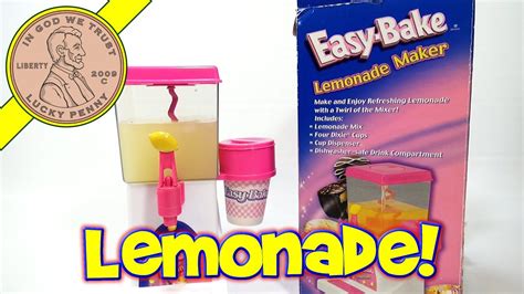 2000 Easy Bake Kitchen Lemonade Maker Summer Lemonade Stand Youtube