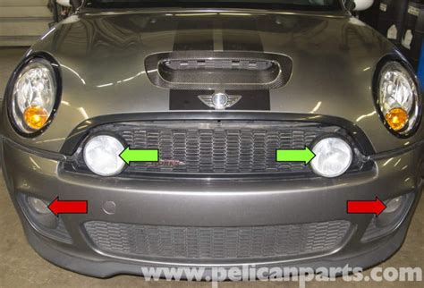 Mini Cooper R56 Fog Light Replacement 2007 2011 Pelican Parts Diy